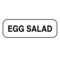 Nevs Egg Salad Label 1/2" x 1-1/2" DIET-305 - alternate 1